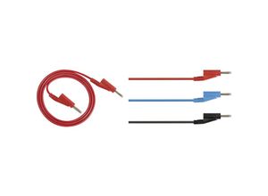 4250138100790 - ROT - Rohde & Schwarz HZ10R Messleitungs-Set [Lamellenstecker 4 mm - Lamellenstecker 4 mm] 100 m 1 St