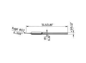 4003008076608 - 212 sd lf Lötspitze Bleistiftform Spitzen-Größe 02 mm Inhalt 1 St - Ersa