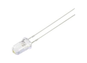 4064161238340 - Tru Components - led bedrahtet Warmweiß Rund 5 mm 60000 mcd 15 ° 30 mA 29 v