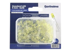 4021553086033 - LED-Sortiment Gelb Rund 5 mm 800 mcd 35 ° 30 mA 2 v - Barthelme 4021553086033 - LED-Sortiment Gelb Rund 5 mm 800 mcd 35 ° 30 mA 2 v - Barthelme