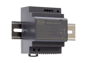 4021087044448 - HDR-100-12N Hutschienen-Netzteil (DIN-Rail) 12 v dc 75 a 90 w Anzahl Ausgänge1 x Inhal - Mean Well