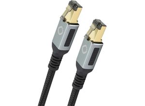 4003635133521 - D1C13352 RJ45 Netzwerkkabel Patchkabel cat 81 100 m Schwarz Gold 1 St - Oehlbach