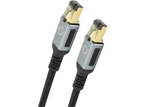 4003635133545 - D1C13354 RJ45 Netzwerkkabel Patchkabel cat 81 300 m Schwarz Gold 1 St - Oehlbach