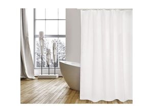 Image of MSV - Polyester Bad Vorhang 180x200 Premium Blanco