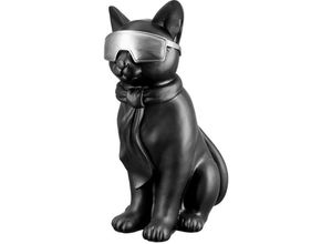 Image of Casablanca by Gilde Tierfigur Katze mit Brille Hero Cat (1 St), schwarz|silberfarben