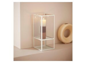 4064118892960 - Windlicht LEGER HOME BY LENA GERCKE Zhara Kerzenhalter Gr B H T 20 cm x 45 cm x 20 cm braun (caramel) Kerzenhalter aus Metall und Glas