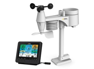 4007922069197 - NATIONAL GEOGRAPHIC WLAN Farbwetterstation mit 7-in-1 Profi-Sensor