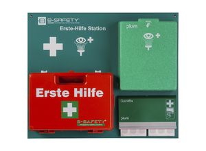 4251138219802 - Erste-Hilfe-Station CLASSIC No 1 inkl Augenspülflaschen Pflaster Erste-Hilfe-Koffer