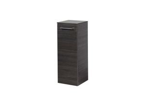 4008033841757 - Midischrank bperfekt   Badschrank mit Soft-Close-System   Maße (b x h x t) ca 30 x 81 x 32 cm   hochwertiger Schrank für das Bad   Korpus Schwarz