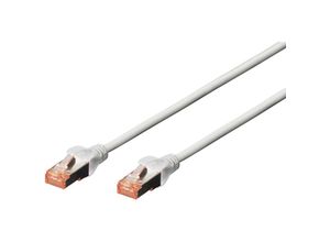 4016032321712 - DK-1644-020 RJ45 Netzwerkkabel Patchkabel cat 6 s ftp 200 m Grau Halogenfrei verdrillte p - Digitus