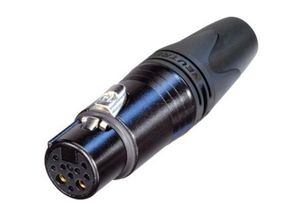 7613187009747 - NC10FXX-14-B XLR-Steckverbinder Kupplung gerade Polzahl (num) 10 Schwarz 1 St 7613187009747 - NC10FXX-14-B XLR-Steckverbinder Kupplung gerade Polzahl (num) 10 Schwarz 1 St
