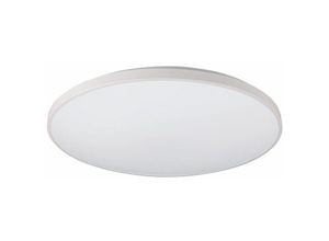 4251756377960 - Licht-erlebnisse - Moderne led Deckenlampe Weiß IP44 4000K blendarm - Weiß