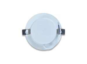 8435427134939 - Barcelona Led - Rundes LED-Einbaudownlight 6W Schnitt Ø95mm Lichtfarbe Warmweiß - Warmweiß