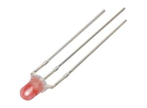 4016139239095 - Tru Components - YBR-30FRW00-C led bedrahtet Rot Weiß Rund 3 mm 1000 mcd 5040 mcd 34 ° 43 ° 20 mA