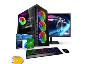 4260185621186 - PC Set Gaming mit 27 Zoll TFT Tricera V AMD Ryzen 5 5500 32GB DDR4 NVIDIA RTX 4060 8 GB 2TB SSD WLAN Windows 11 4260185621186 - PC Set Gaming mit 27 Zoll TFT Tricera V AMD Ryzen 5 5500 32GB DDR4 NVIDIA RTX 4060 8 GB 2TB SSD WLAN Windows 11