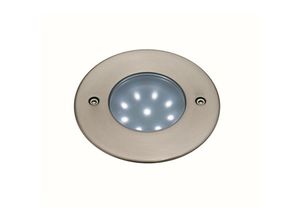 5036797130571 - Firstlight Products - Firstlight - led 9 Light Walkover Einbauleuchte Edelstahl Weiß IP68