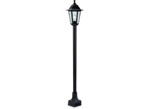 5036797148835 - Firstlight Products - Firstlight Malmo - 1 Light Post Lantern Schwarzes Harz IP44 E27