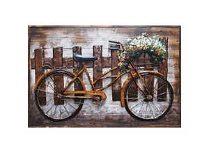 4041908127440 - INTERIA Home&Living 3D Metallbild Fahrrad