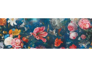 8714597598681 - Wandbild REINDERS Wandbild Blumenwelt Farbenfroh - Blumen Pflanzen Bilder Gr B H 156 cm x 52 cm Blumen 1 St bunt (mehrfarbig) Kunstdrucke