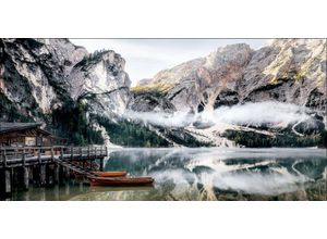 4019449471841 - PRO ART Aludibondbild WILDSEE IV (BHT 200x100x110 cm) BHT 200x100x110 cm bunt Alubild Metallbild