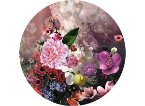 4019449455667 - PRO ART Glasbild BAROQUE FLOWERMIX II (D 20 cm) D 20 cm bunt Acrylglasbild