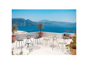 8006881093379 - Iperbriko - Etienne Outdoor-Sessel Farbe Weiß Bizzotto