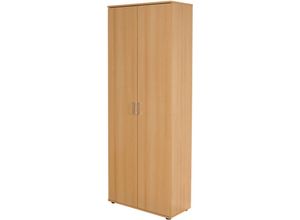 7435111010052 - Kleiderschrank Vekla Schlafzimmer Holz Schrank Drehtürenschrank Buche Dekor