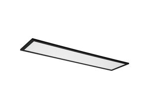 4058075650299 - Ledvance - led Deckenleuchte schwarz 30W 1700LM 3000-6500K 100x25 cm Wandleuchte dimmbar rgb Technologie Smart+ Planon steuerbar über App