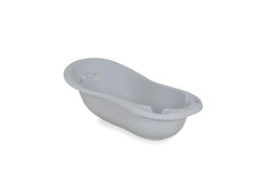 3800146268510 - Baby Badewanne Bär 100 cm 2138 Wasserablauf Antirutschmatte Ablage grau