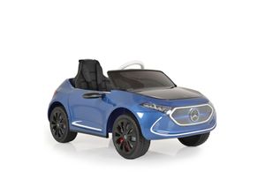 3801005000104 - Kinder Elektroauto Mercedes-Benz Concept EQA EVA-Reifen Fernbedienung MP3 blau