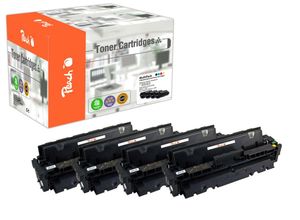 7640173435167 - H410A 4 Tonermodule (bk c m y) ersetzt HP No 410A CF410A CF411A CF412A CF413A für zB HP Color LaserJet Pro MFP M 477 fdw (wiederaufbereitet)