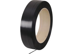 4260069663370 - Umreifungsband PP Bandlänge 2000 m Bandbreite 127 mm Stärke 07 mm schwarz ab 10 Stück