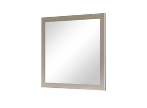 4250053418420 - Spiegel 80 x 77 cm Duna ¦ beige ¦ Glas  Aluminium Holzwerkstoff ¦ Maße (cm) B 80 H 77 T 3