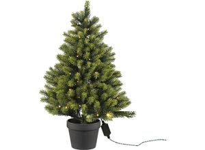 4003529807484 - Tannenbaum im Topf mit LEDs mit 100 Lichtern 230 V Höhe 90 cm