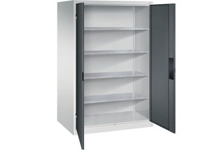 4064615195731 - Werkstatt-Schwerlastschrank Breite 1200 mm Tiefe 800 mm Tür anthrazit