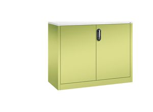 4060061362772 - ACURADO Akten-Sideboard 2 Ordnerhöhen HxBxT 1000 x 1200 x 500 mm viridingrün   viridingrün