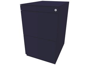 5020073784039 - BISLEY Standcontainer Note™ mit 2 Hängeregistraturen Höhe 704 - 737 mm mit Top oxfordblau