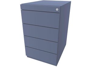 5020073777086 - BISLEY Standcontainer Note™ mit 4 Universalschubladen Tiefe 565 mm blau