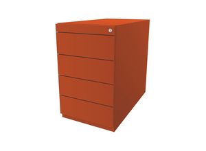 5020073738735 - BISLEY Standcontainer Note™ mit 4 Universalschubladen Tiefe 775 mm orange