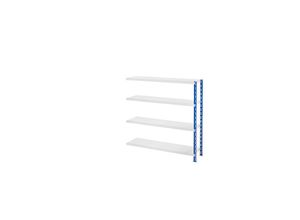 4061753093431 - eurokraft basic Großfach-Steckregal mit Stahlblechböden Tiefe 400 mm Anbauregal HxB 1508 x 1525 mm 4061753093431 - eurokraft basic Großfach-Steckregal mit Stahlblechböden Tiefe 400 mm Anbauregal HxB 1508 x 1525 mm