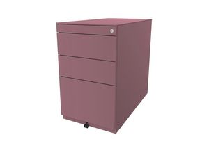 5020073710878 - BISLEY Standcontainer Note™ mit 2 Universalschubladen 1 Hängeregistratur mit Top Tiefe 775 mm pink