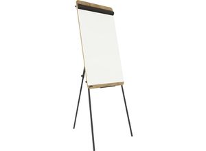 8427951610089 - Flipchart NATURAL HxB 1950 x 690 mm Rahmen in Holzoptik dreibeinig