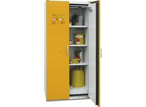 4260139973620 - Feuerbeständiger Gefahrstoffschrank Typ 90 2-türig HxBxT 1935 x 900 x 598 mm