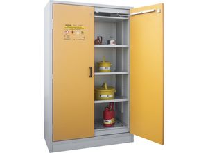 4260281962527 - Feuerbeständiger Gefahrstoffschrank Typ 30 2-türig HxBxT 1935 x 1195 x 595 mm