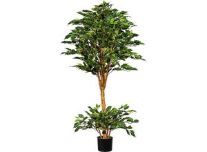 4064118075837 - Ficus benjamina UV-beständig Höhe ca 1500 mm Naturstamm