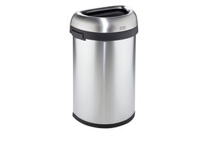 0838810013459 - simplehuman Offener Abfalleimer Volumen 60 l BxHxT 470 x 760 x 333 mm halbrund