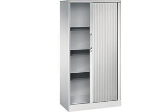 4062084731290 - Rollladenschrank ASISTO Höhe 1617 mm Breite 800 mm lichtgrau lichtgrau