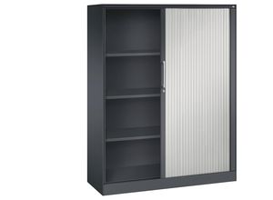 4062084798897 - Rollladenschrank ASISTO Höhe 1617 mm Breite 1200 mm schwarzgrau lichtgrau