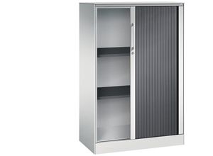 4062084799139 - Rollladenschrank ASISTO Höhe 1292 mm Breite 800 mm lichtgrau schwarzgrau