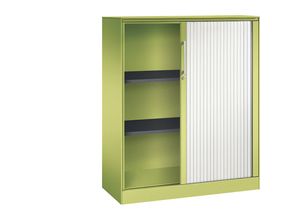 4062084799092 - Rollladenschrank ASISTO Höhe 1292 mm Breite 1000 mm viridingrün verkehrsweiß